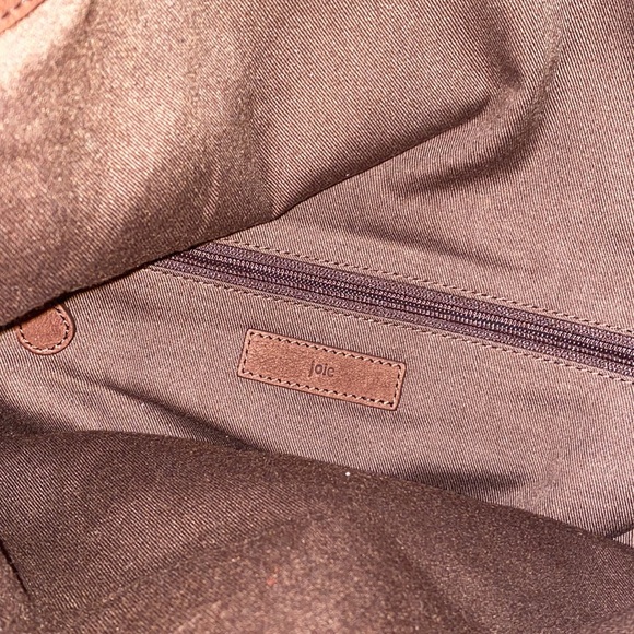 Joie Italian Leather Brown Clutch - Picture 12 of 15